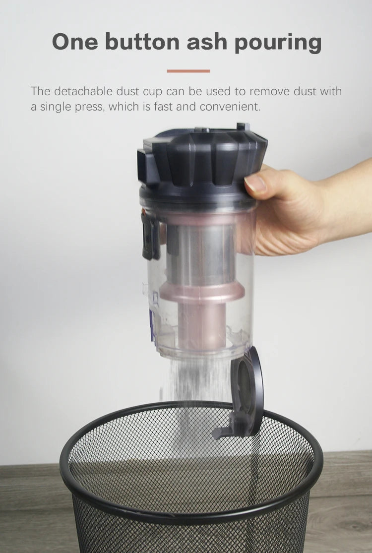 Aspirateur Strong Suction 22000PA High Quality Powerful Portable Handheld Vaccum Cleaner Cyclone Stick Battery Cordless Vacuum